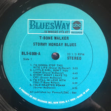 Laden Sie das Bild in den Galerie-Viewer, T-Bone Walker : Stormy Monday Blues (LP, Album, She)
