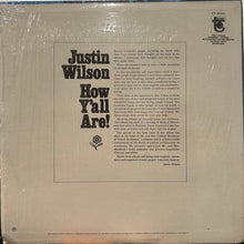 Load image into Gallery viewer, Justin Wilson : How Y&#39;All Are! (LP, Album)
