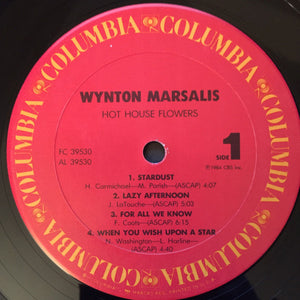 Wynton Marsalis : Hot House Flowers (LP, Album, Car)