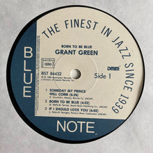 Laden Sie das Bild in den Galerie-Viewer, Grant Green : Born To Be Blue (LP, Album, RM, DMM)
