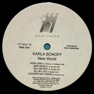 Karla Bonoff : New World (LP)