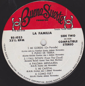 La Familia (3) : La Familia (LP, Album)