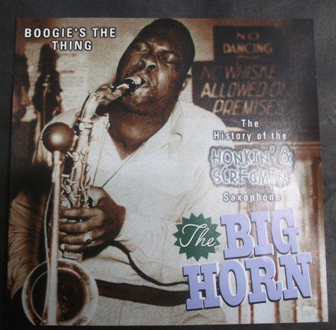 Various : The Big Horn - Boogie's The Thing (CD, Comp)