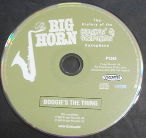 Various : The Big Horn - Boogie's The Thing (CD, Comp)