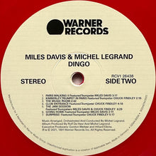 Laden Sie das Bild in den Galerie-Viewer, Miles Davis &amp; Michel Legrand : Dingo (LP, Album, Ltd, RE, Red)
