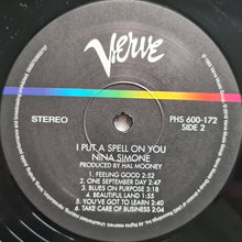 Load image into Gallery viewer, Nina Simone : I Put A Spell On You (LP, Album, RE, 180)
