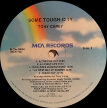 Laden Sie das Bild in den Galerie-Viewer, Tony Carey : Some Tough City (LP, Album, Pin)
