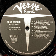Load image into Gallery viewer, Willie Bobo : Bobo Motion (LP, Album)
