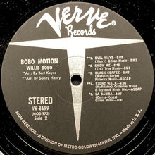 Load image into Gallery viewer, Willie Bobo : Bobo Motion (LP, Album)
