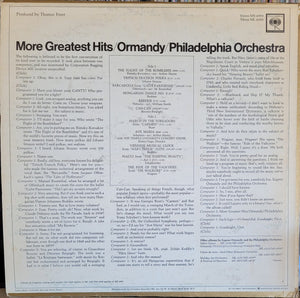 Ormandy*, Philadelphia Orchestra* : More Greatest Hits (LP, Album, Comp)