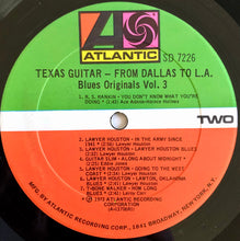 Laden Sie das Bild in den Galerie-Viewer, Various : Texas Guitar - From Dallas To L.A. (LP, Album, Comp, Mono, RP, RI)
