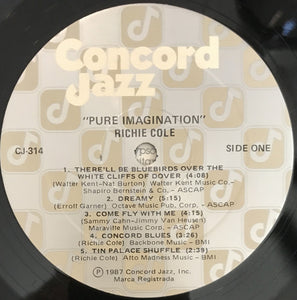 Richie Cole : Pure Imagination (LP, Album)