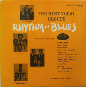 Various : The Best Vocal Groups - Rhythm And Blues (LP, Comp, Mono, RE)