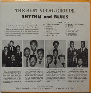 Various : The Best Vocal Groups - Rhythm And Blues (LP, Comp, Mono, RE)