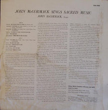 Laden Sie das Bild in den Galerie-Viewer, John McCormack (2) : John McCormack Sings Sacred Music (LP, Comp, Mono)
