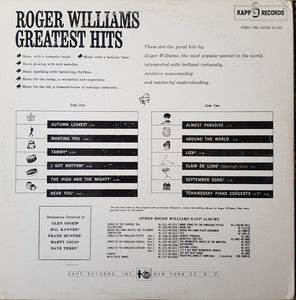 Roger Williams (2) : Greatest Hits (LP, Comp)