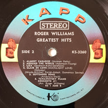 Load image into Gallery viewer, Roger Williams (2) : Greatest Hits (LP, Comp)
