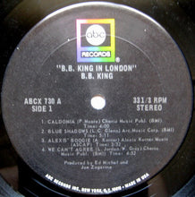 Charger l&#39;image dans la galerie, B.B. King : In London (LP, Album, Gat)
