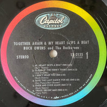 Charger l'image dans la galerie, Buck Owens And His Buckaroos : Together Again / My Heart Skips A Beat (LP, Album, Jac)
