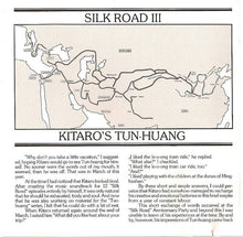 Load image into Gallery viewer, Kitaro : Silk Road III - Tun Huang (CD, Album)
