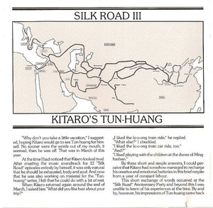 Kitaro : Silk Road III - Tun Huang (CD, Album)