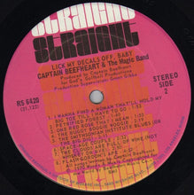 Laden Sie das Bild in den Galerie-Viewer, Captain Beefheart &amp; The Magic Band : Lick My Decals Off, Baby (LP, Album, San)

