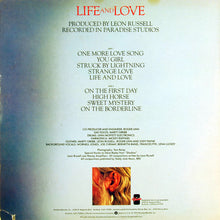 Laden Sie das Bild in den Galerie-Viewer, Leon Russell : Life And Love (LP, Album, Jac)
