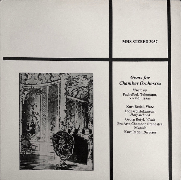 Pro Arte Chamber Orchestra  Munich*, Kurt Redel : Gems for Chamber Orchestra (LP, Album)