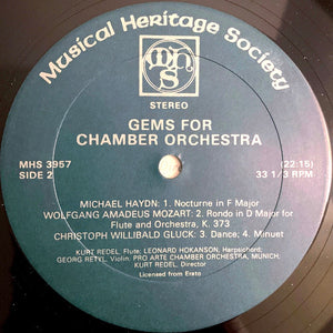 Pro Arte Chamber Orchestra  Munich*, Kurt Redel : Gems for Chamber Orchestra (LP, Album)