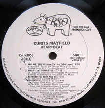 Load image into Gallery viewer, Curtis Mayfield : Heartbeat (LP, Album, Promo)
