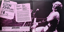 Laden Sie das Bild in den Galerie-Viewer, Elton John : The Elton John 'Live' Collection (2xLP, Comp, Gat)
