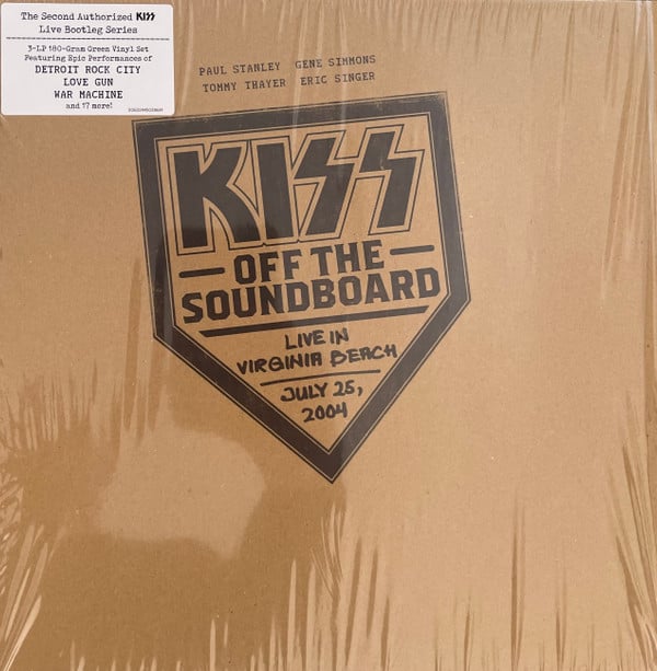 Kiss : Off The Soundboard Live In Virginia Beach July 25, 2004 (3xLP, Gre)