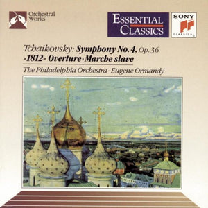 Tchaikovsky* : Symphony No. 4 • 1812 Overture • Marche Slave (CD, Comp)