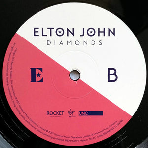 Elton John : Diamonds (2xLP, Comp, RE, RM, Gat)