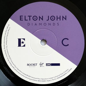 Elton John : Diamonds (2xLP, Comp, RE, RM, Gat)