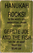 Laden Sie das Bild in den Galerie-Viewer, Gefilte Joe And The Fish* : Hanukah Rocks (7", Shape, Blu)
