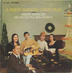 Henry Mancini, His Orchestra And Chorus* : A Merry Mancini Christmas (LP, Album)