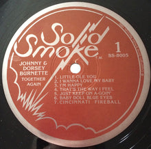 Charger l'image dans la galerie, Johnny &amp; Dorsey Burnette : Together Again (LP, Comp)
