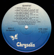 Load image into Gallery viewer, Ultravox : Quartet (LP, Album)
