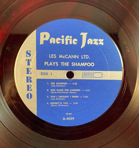 Les McCann Ltd. : Plays The Shampoo At The Village Gate (LP, Album, Mar)