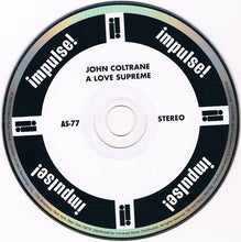 Laden Sie das Bild in den Galerie-Viewer, John Coltrane : A Love Supreme (CD, Album, RE, RM, Dig)
