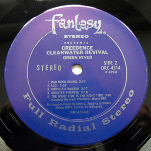 Creedence Clearwater Revival : Green River (LP, Album, RE)