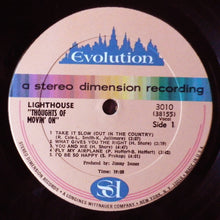 Load image into Gallery viewer, Lighthouse (2) : Thoughts Of Movin' On (LP, Album, Son)
