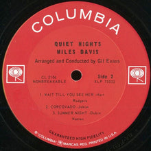 Load image into Gallery viewer, Miles Davis : Quiet Nights (LP, Album, Mono)
