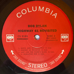 Bob Dylan : Highway 61 Revisited (LP, Album, RE)