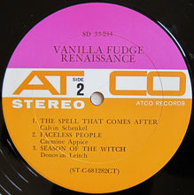 Load image into Gallery viewer, Vanilla Fudge : Renaissance (LP, Album, CT )
