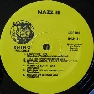 Nazz : Nazz III (LP, Album, RE)