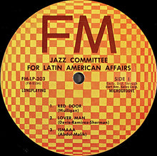 Load image into Gallery viewer, Willis Conover And The Jazz Committee For Latin American Affairs* : Jazz Committee For Latin American Affairs (LP, Album, Mic)
