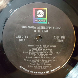 B.B. King : Indianola Mississippi Seeds (LP, Album, San)