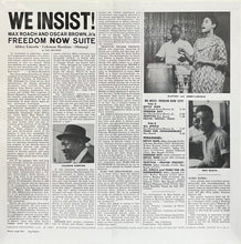 Charger l'image dans la galerie, Max Roach : We Insist! Max Roach's Freedom Now Suite (LP, Album, RSD, RE, RM, Cle)
